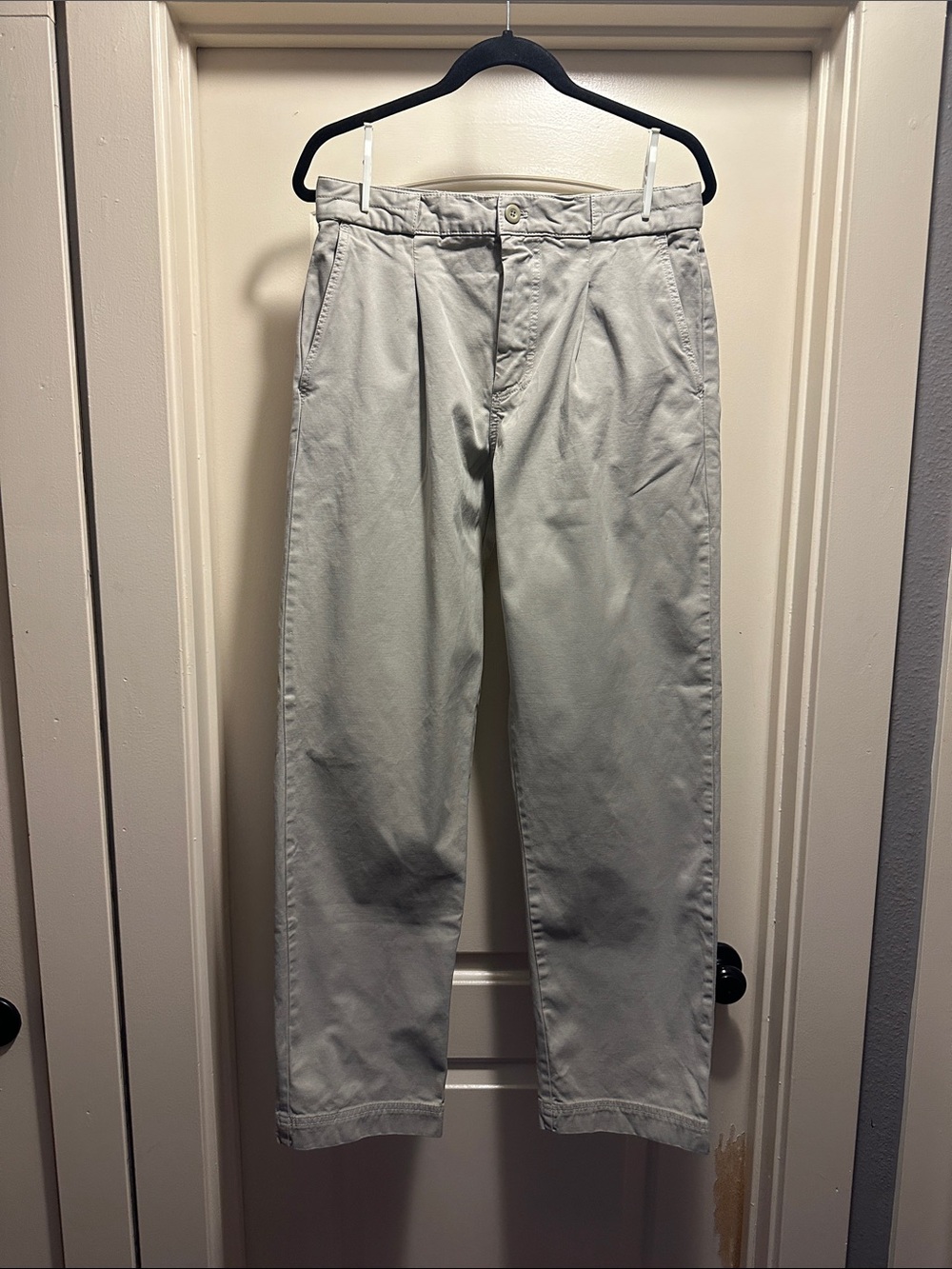 Zara Men's Light Gray Chino Pants